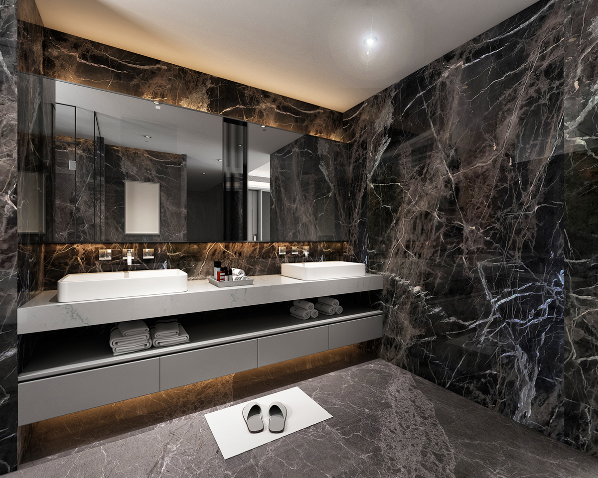 Ванная комната из камня мрамор  Бруно Перла (Bruno Perla)